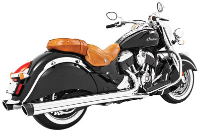 FREEDOM LIBERTY SLIP-ON CHROME W/BLACK TIP 4 PART# IN00029 NEW