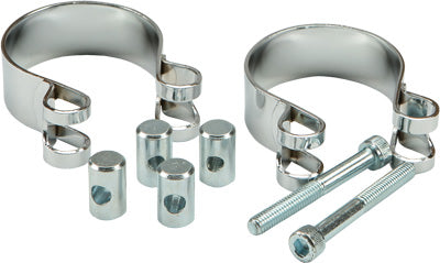 HARDDRIVE EXH CLAMPS 57-85 SPORTSTER 48MM PART# 14-0522 NEW