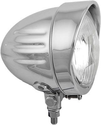 HARDDRIVE 4.5 HEADLIGHT BOTTOM MOUNT GROOVED SHELL PART# 20-6028 NEW
