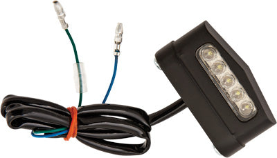 HARDDRIVE 3D LICENSE PLATE LIGHTS 5 LED LIGHT (BLACK) PART# L12-6024ABE NEW