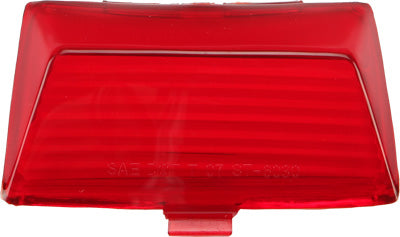 HARDDRIVE REAR FENDER TIP LIGHT REPLACEMENT LENS (RED) F51-0642LR