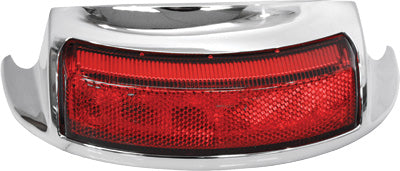 HARDDRIVE REAR FENDER TIP LED LIGHT RED LENS PART# F51-0645R NEW