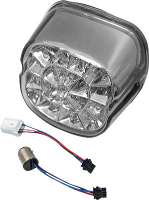 HARDDRIVE LAYDOWN LED TAILLIGHT SMOKED LENS PART# L24-0433DMLED NEW
