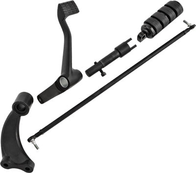 HARDDRIVE FORWARD CONTROL KIT W/RUBBER BAND STYLE FOOT PEG (BLACK) PART# 35-0215
