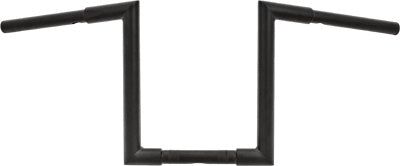 HARDDRIVE H-BAR Z-BAR 1 1/4" KNURL 82-UP 31.5W 12"RISE SATIN BLK 21-356SB