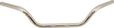 HARDDRIVE BUCKHORN HANDLEBAR CHROME 1 W/3 RISE PART# 31-0044S NEW
