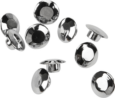 HARDDRIVE HANDLEBAR CLAMP PLUG CAPS CHROME 10/PK PART# 03-0107-10 NEW