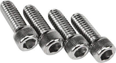 HARDDRIVE HANDLEBAR CLAMP ALLEN BOLTS CHROME 4/PK PART# 57-0023-4 NEW