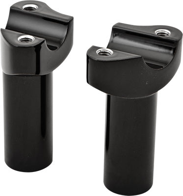HARDDRIVE FORGED HANDLEBAR RISER STRAIGHT BLACK 3.5 PART# H57-6076BF-3.5 NEW