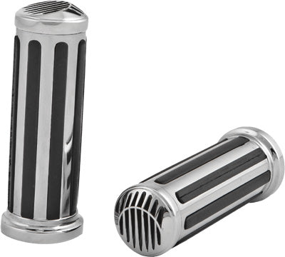 HARDDRIVE GRIPS RAIL FITS 74-UP W/ SLOTTED BLK END CAPS PART# 17-0552 NEW