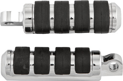 HARDDRIVE PASSENGER FOOTPEGS MALE MOUNT CHROME 17-0425I