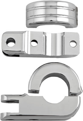 HARDDRIVE FOOTPEG MOUNT CLAMPS 1.25 BAR MALE END PART# P77-6004 NEW