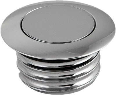 HARDDRIVE GAS CAP POP-UP SCREW-IN SMOOTHVENTED CHROME PART# 03-0328-A NEW