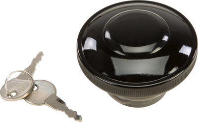 HARDDRIVE GAS CAP SCREW-IN W/LOCK COVER NON-VENTED 96 FATBOB BLACK PART# 03-0320