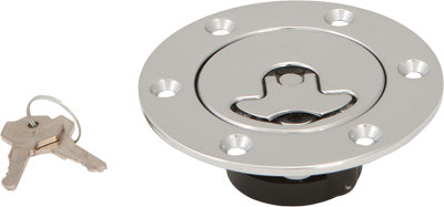 HARDDRIVE FLUSH MOUNT GAS CAP (NON-VENTED) PART# 03-0314-B NEW