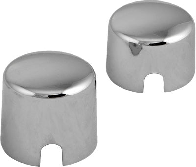 HARDDRIVE REAR AXLE CHROME DIE-CAST COVERS W16-0333