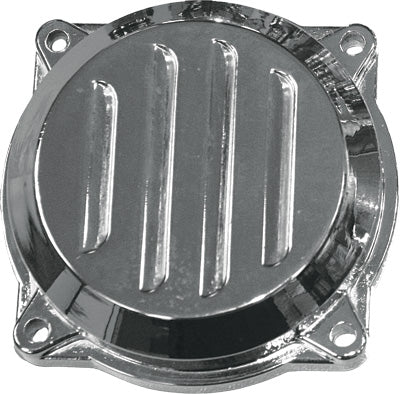 HARDDRIVE CARBURETOR TOP COVER CHROME LOUVERED DESIGN PART# 14-0139 NEW