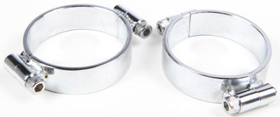 HARDDRIVE HEAVY DUTY INTAKE CLAMP SET CHROME PART# 14-0520 NEW