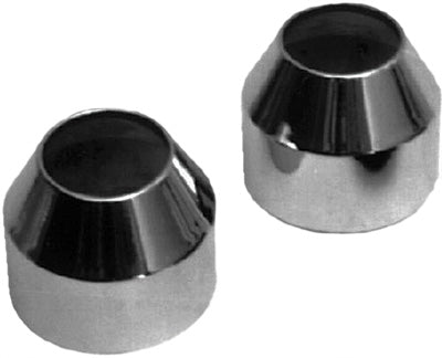 HARDDRIVE FORK BOOT CAPS CHROME FX XL W/35MM PART# 23-0310 NEW