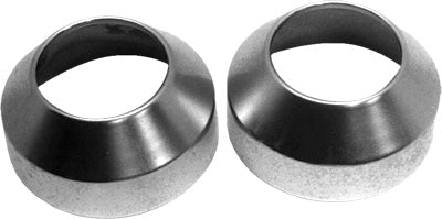 HARDDRIVE FORK BOOT CAPS CHROME PART# 23-0313 NEW
