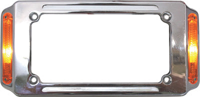 HARDDRIVE LICENSE FRAME LOUVERED ALUMINUM PART# 28-6027A NEW