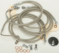 HARDDRIVE BRAKELINE KIT (CLEAR) PART# HD-0505 NEW