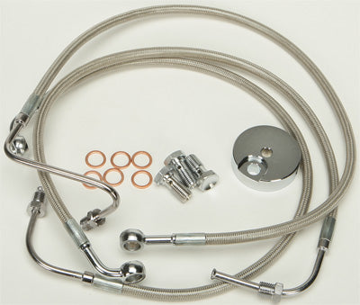 HARDDRIVE BRAKELINE KIT (CLEAR) PART# HD-0105 NEW