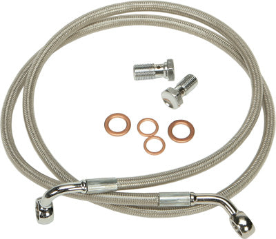 HARDDRIVE BRAKELINE KIT (CLEAR) PART# HD-1205 NEW