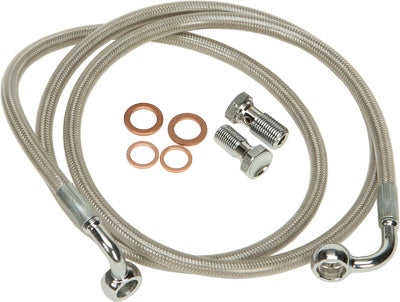 HARDDRIVE BRAKELINE KIT (CLEAR) PART# HD-0800 NEW