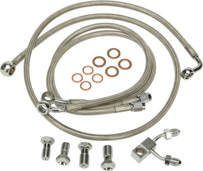 HARDDRIVE BRAKELINE KIT (CLEAR) PART# HD-1000 NEW
