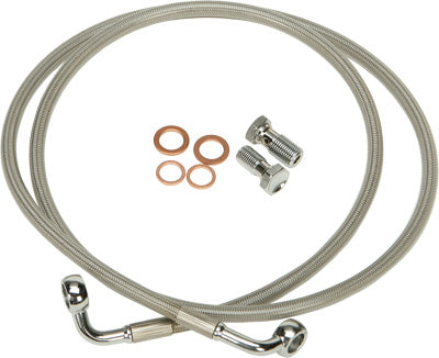 HARDDRIVE BRAKELINE KIT (CLEAR) PART# HD-1302 NEW