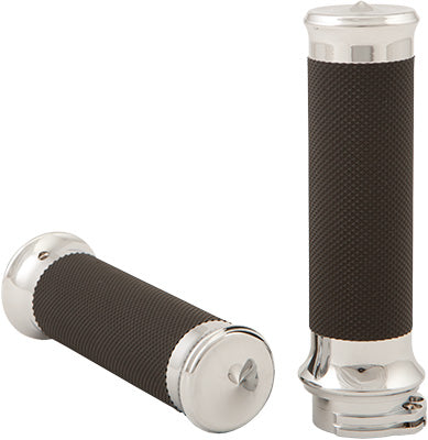 HARDDRIVE GRIPS SHOCK 1982-UP HD DUAL CABLE SET PART# 0063-2072-CH NEW