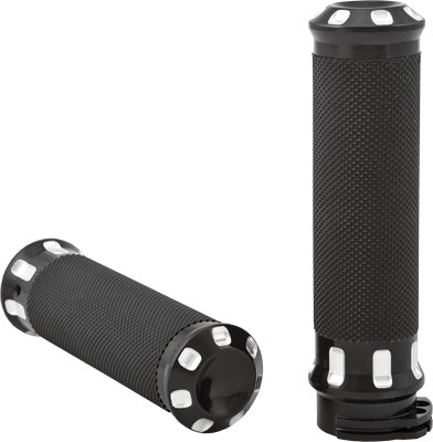 HARDDRIVE GRIPS SHOCK 2008-UP FL TBW SET PART# 0063-2073-BM NEW