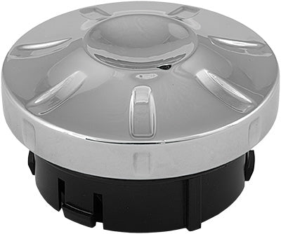 HARDDRIVE LOW FUEL INDICATOR GAS CAP (DASH CHROME) PART# 0210-2042-CH NEW