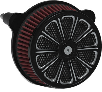 HARDDRIVE AIR CLEANER ASSEMBLY (LUCK BLACK) PART# F2120A-ACBT NEW