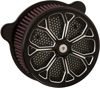 HARDDRIVE AIR CLEANER ASSEMBLY (REVOLVER BLACK) PART# F2122A-ACBT NEW