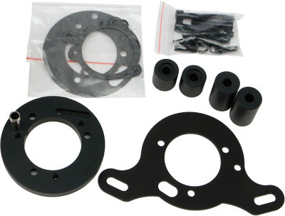 HARDDRIVE BLACK AIRCLEANER ADAPTER S S TO CV PART# 120286 NEW