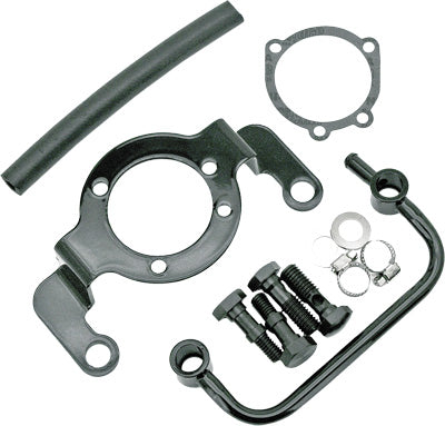 HARDDRIVE BRACKET/BREATHER KIT BLACK PART# 120238 NEW