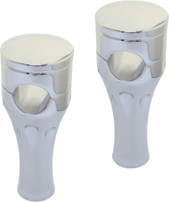 HARDDRIVE TALON RISERS CHROME 3 PART# 241660 NEW