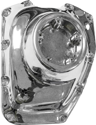 HARDDRIVE CAM COVER WITH HARDWARE AND GASKET CHROME 302290