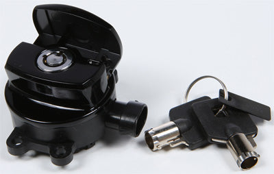 HARDDRIVE SIDE HINGE IGNITION SWITCH (BLACK) 27-041BK