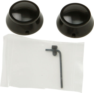 HARDDRIVE SWINGARM PIVOT BOLT COVER (BLACK) 302275