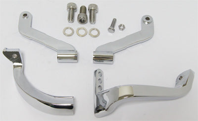 HARDDRIVE FRONT FLOORBOARD MOUNT CHROME 16-211
