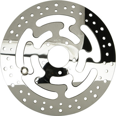 HARDDRIVE OE FR RIGHT ROTOR 11.8 POLISHED PART# 11-058 NEW
