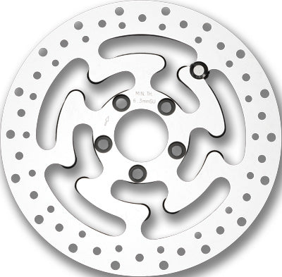 HARDDRIVE OE REAR ROTOR 11.8 POLISHED PART# 11-066 NEW