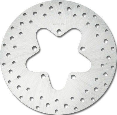 HARDDRIVE REAR ROTOR FLT 11.5 STAINLESS STEEL DRILLED PART# 11-073 NEW
