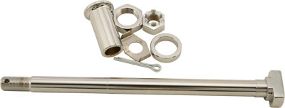 HARDDRIVE REAR AXLE W/HARDWARE (CHROME PLATED) PART# 68-099A NEW