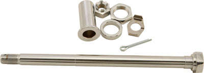 HARDDRIVE REAR AXLE W/HARDWARE (CHROME PLATED) PART# 68-098A NEW