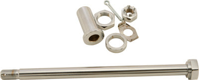 HARDDRIVE REAR AXLE W/HARDWARE (CHROME PLATED) PART# 68-097A NEW