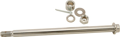 HARDDRIVE REAR AXLE W/HARDWARE (CHROME PLATED) PART# 68-031A NEW